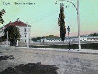 Topnička vojarna, Ilica, Črnomerec, oko 1915. godine